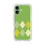 スリムプロテクションプレミアムケース with MagSafe［ Nordic Argyle - Green ］