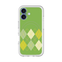 スリムプロテクションプレミアムケース with MagSafe［ Nordic Argyle - Green ］