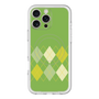 スリムプロテクションプレミアムケース with MagSafe［ Nordic Argyle - Green ］