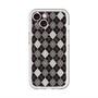 スリムプロテクションプレミアムケース with MagSafe［ Argyle - Black ］
