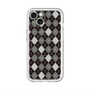 スリムプロテクションプレミアムケース with MagSafe［ Argyle - Black ］
