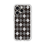 スリムプロテクションプレミアムケース with MagSafe［ Argyle - Black ］