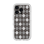 スリムプロテクションプレミアムケース with MagSafe［ Argyle - Black ］