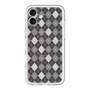 スリムプロテクションプレミアムケース with MagSafe［ Argyle - Black ］