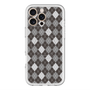 スリムプロテクションプレミアムケース with MagSafe［ Argyle - Black ］