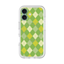 スリムプロテクションプレミアムケース with MagSafe［ Argyle - Green ］