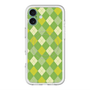 スリムプロテクションプレミアムケース with MagSafe［ Argyle - Green ］