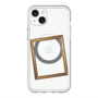 スリムプロテクションプレミアムケース with MagSafe［ Photo Frame - White ］