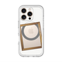スリムプロテクションプレミアムケース with MagSafe［ Photo Frame - White ］