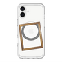 スリムプロテクションプレミアムケース with MagSafe［ Photo Frame - White ］