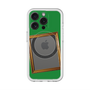 スリムプロテクションプレミアムケース with MagSafe［ Photo Frame - Green ］