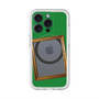 スリムプロテクションプレミアムケース with MagSafe［ Photo Frame - Green ］