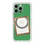 スリムプロテクションプレミアムケース with MagSafe［ Photo Frame - Green ］