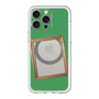 スリムプロテクションプレミアムケース with MagSafe［ Photo Frame - Green ］