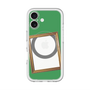スリムプロテクションプレミアムケース with MagSafe［ Photo Frame - Green ］