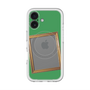 スリムプロテクションプレミアムケース with MagSafe［ Photo Frame - Green ］