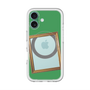 スリムプロテクションプレミアムケース with MagSafe［ Photo Frame - Green ］