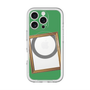 スリムプロテクションプレミアムケース with MagSafe［ Photo Frame - Green ］