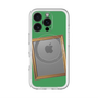 スリムプロテクションプレミアムケース with MagSafe［ Photo Frame - Green ］