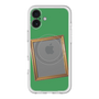 スリムプロテクションプレミアムケース with MagSafe［ Photo Frame - Green ］
