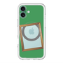 スリムプロテクションプレミアムケース with MagSafe［ Photo Frame - Green ］