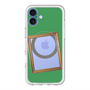 スリムプロテクションプレミアムケース with MagSafe［ Photo Frame - Green ］
