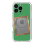 スリムプロテクションプレミアムケース with MagSafe［ Photo Frame - Green ］