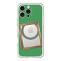 スリムプロテクションプレミアムケース with MagSafe［ Photo Frame - Green ］