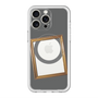 スリムプロテクションプレミアムケース with MagSafe［ Photo Frame - Gray ］