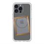 スリムプロテクションプレミアムケース with MagSafe［ Photo Frame - Gray ］