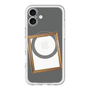 スリムプロテクションプレミアムケース with MagSafe［ Photo Frame - Gray ］