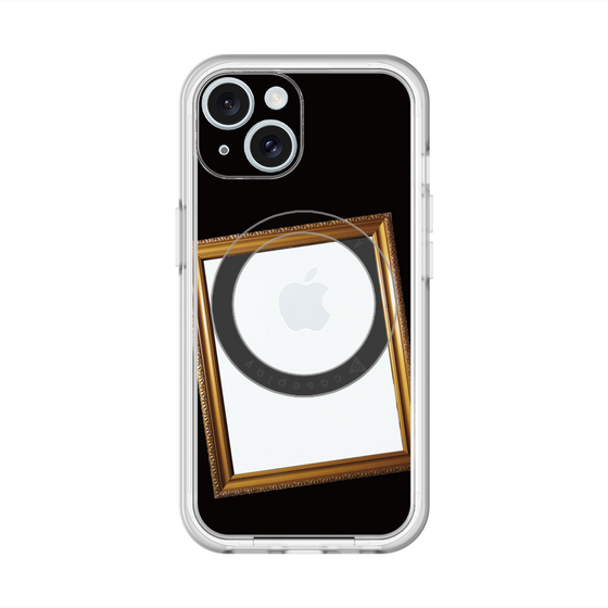 スリムプロテクションプレミアムケース with MagSafe［ Photo Frame - Black ］
