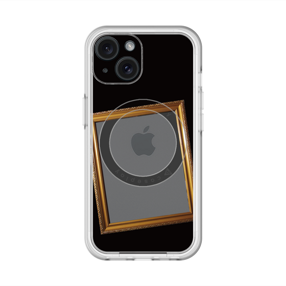 スリムプロテクションプレミアムケース with MagSafe［ Photo Frame - Black ］