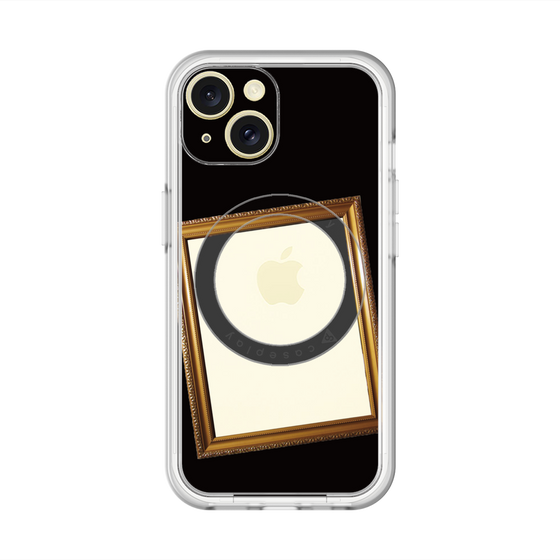 スリムプロテクションプレミアムケース with MagSafe［ Photo Frame - Black ］