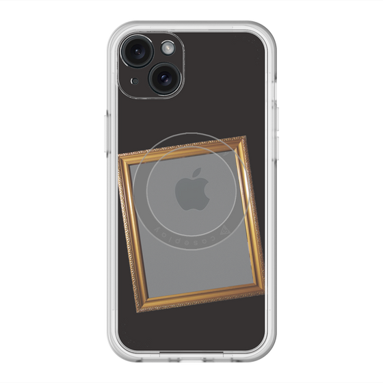 スリムプロテクションプレミアムケース with MagSafe［ Photo Frame - Black ］