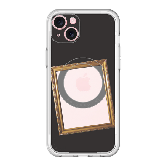 スリムプロテクションプレミアムケース with MagSafe［ Photo Frame - Black ］