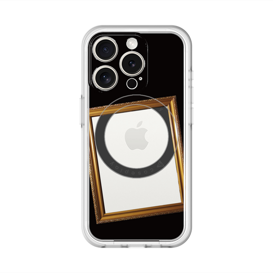 スリムプロテクションプレミアムケース with MagSafe［ Photo Frame - Black ］