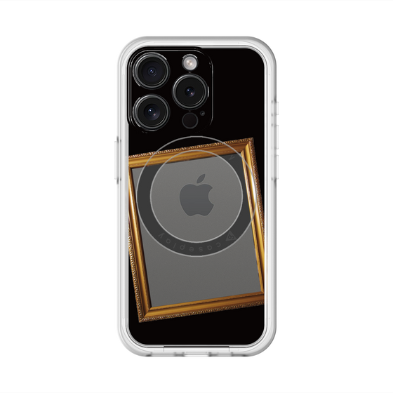 スリムプロテクションプレミアムケース with MagSafe［ Photo Frame - Black ］
