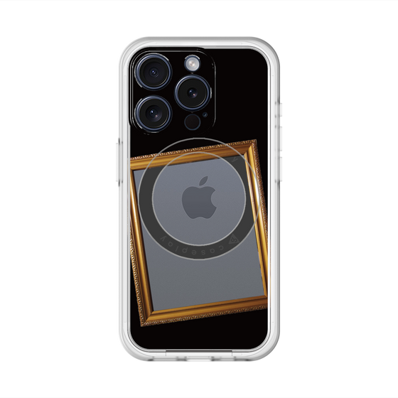 スリムプロテクションプレミアムケース with MagSafe［ Photo Frame - Black ］