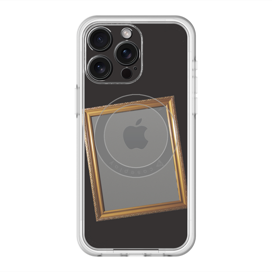 スリムプロテクションプレミアムケース with MagSafe［ Photo Frame - Black ］