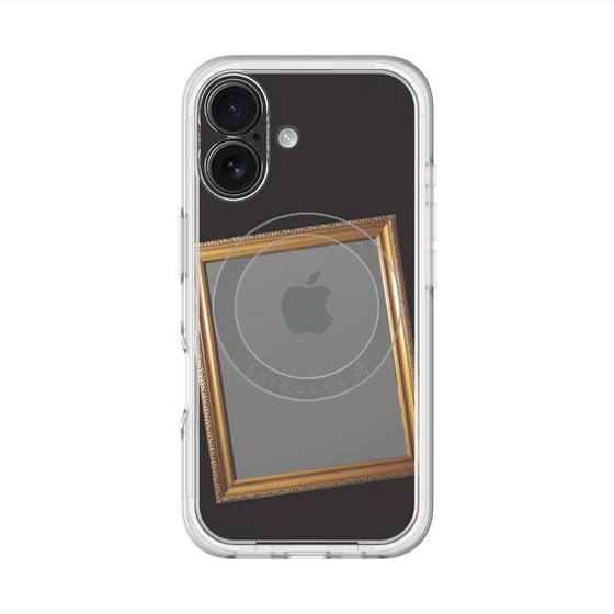 スリムプロテクションプレミアムケース with MagSafe［ Photo Frame - Black ］