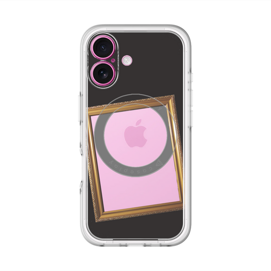 スリムプロテクションプレミアムケース with MagSafe［ Photo Frame - Black ］