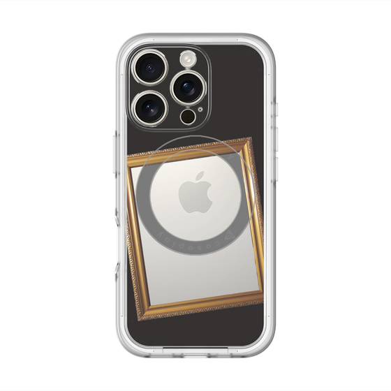 スリムプロテクションプレミアムケース with MagSafe［ Photo Frame - Black ］