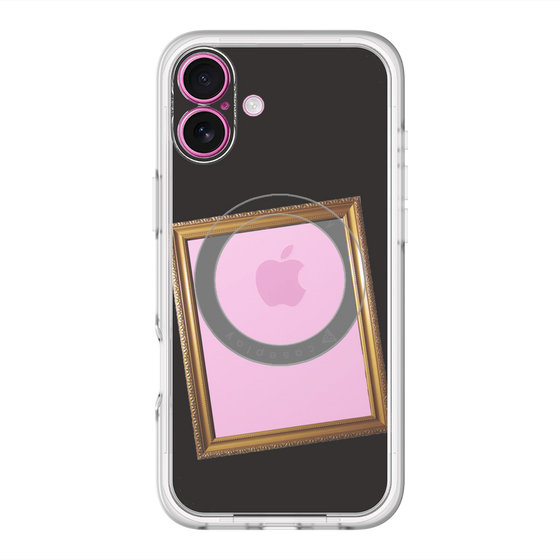 スリムプロテクションプレミアムケース with MagSafe［ Photo Frame - Black ］