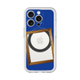 スリムプロテクションプレミアムケース with MagSafe［ Photo Frame - Blue ］
