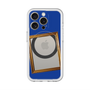 スリムプロテクションプレミアムケース with MagSafe［ Photo Frame - Blue ］