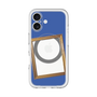 スリムプロテクションプレミアムケース with MagSafe［ Photo Frame - Blue ］