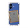 スリムプロテクションプレミアムケース with MagSafe［ Photo Frame - Blue ］