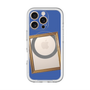 スリムプロテクションプレミアムケース with MagSafe［ Photo Frame - Blue ］