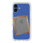 スリムプロテクションプレミアムケース with MagSafe［ Photo Frame - Blue ］